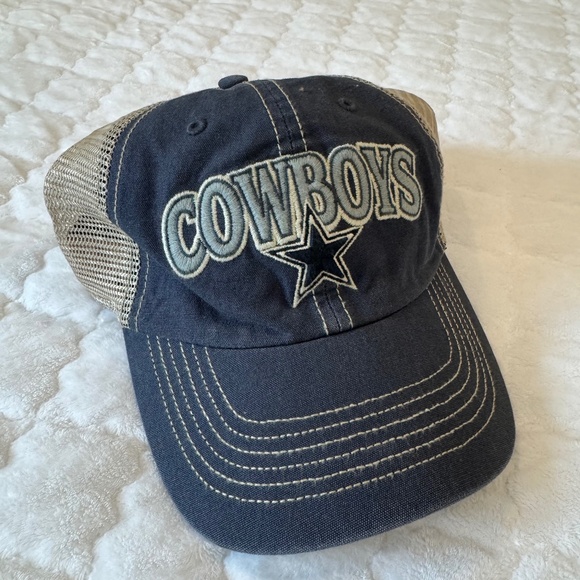 Dallas Cowboys '47 Navy Clean Up Trucker Snapback Hat - Picture 1 of 2